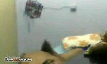 chunky brunette takes it hard in doggystyle on webcam