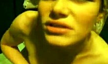 Amateur Brunette Performs Homemade Oral