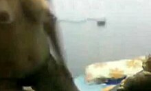 chunky brunette takes it hard in doggystyle on webcam