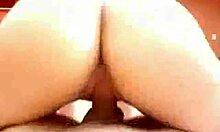 wild blonde milf sucks cock before riding it 😈