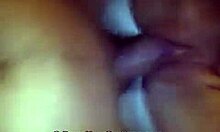 Horny girlfriend gets rammed in missionary