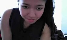 i'm a lustful asian teen using a massive dildo to get off daily