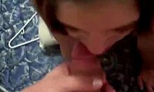 mature milf gives skillful pov blowjob