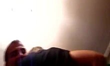 threesome with young brunette double penetration