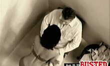 exotic ebony cutie feels intense pleasure sucking boss at work