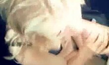 my curvy blonde gf is gettin smacked in doggystyle, suckin my cock and masturbatin