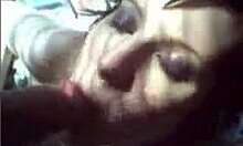 Brunette Girlfriend Sucks Big Cock Boldly