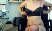 Cute Goth Webcam Model Spreads Legs In Stockings And Tattoos For Solo Performance