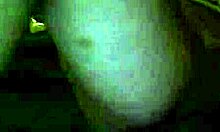 Kinky milf babe chokes on thick cock for fans.