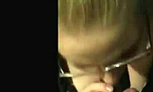 Intense Emotions In Caucasian Slut Sucking Big Black Cock