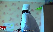 Ma copine attentionnée devient infirmière salope pour action orale !