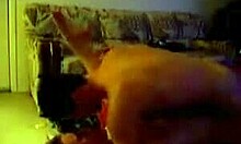 Young woman attempts to relax during an intense session.