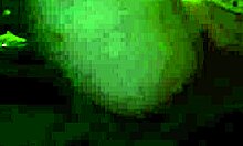 Kinky milf babe chokes on thick cock for fans.