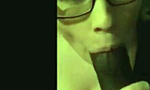 Intense Emotions In Caucasian Slut Sucking Big Black Cock