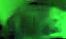 Bruised butt, a naked woman is seen wearing a negligee