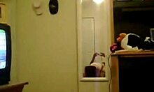 Brunette cutie rides cock passionately 😈