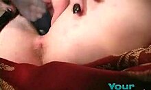 White ginger bimbo says, I'm warming up for some porn action.