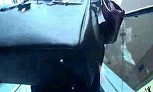 Sweet Pierced Barbie Rests In Tanning Booth