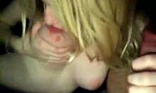 oral amateur sex with light-haired slut using her mouth