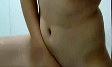 wild tight babe teases in the shower