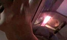 Sweet Pierced Barbie Rests In Tanning Booth