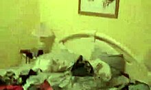 two pretty teen lesbians tease each other with shaved pussies, warming up for intense girl on girl action