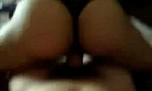 bloke with inked chest fucks hot teen slut doggystyle in bedroom