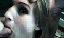 Open-minded gal shows off her tits in steamy homemade affair.