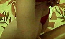 Extremely Fashionable Gal Having Fun In Her Bedroom