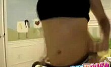 Sweet naughty teen proudly flaunts small natural tits