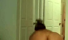 look at this delicate princess dancing naked on webcam