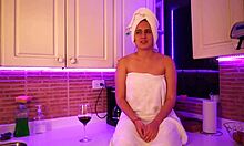 Hot Latina Babe Gets Horny in Interview