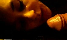 i'm obsessed with this brunette amateur's passionate blowjob and cum in mouth session