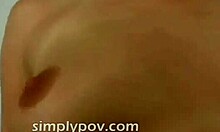 natural ex-girlfriend sucking cock for new partner in pov