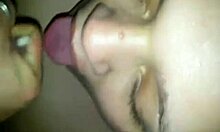 Nasty Facial for Cute Skunky Girlfriend