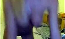 girl with piercing teases her shaved pussy naked on webcam