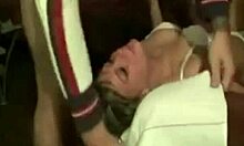 Young Blonde Wife Submissively Deepthroats Massive Cock