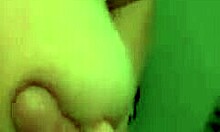 captivating teenie strokes hard cock in leaked amateur porno video