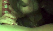 babe sucking that erect cock during the action 😍