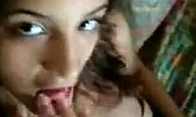 Chubby Girlfriend Sucks Boyfriend!