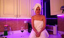 Hot Latina Babe Gets Horny in Interview