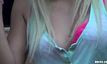 i'm watching my amazing girlfriend get fingered and fucked in public bed