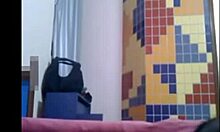 small brunette hottie on all fours gets smashed doggystyle