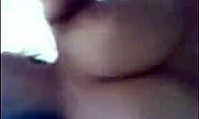 Bedroom girlfriend video shows tanned chick getting pounded hard