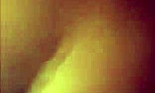 petite blondie teases with her ass