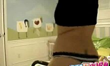 Sweet naughty teen proudly flaunts small natural tits