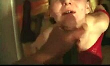 That cute hoe got a messy cumshot from her boyfriend.