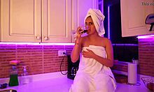 Hot Latina Babe Gets Horny in Interview