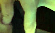 Kinky barbie masturbates her pink pussy in front of mirror