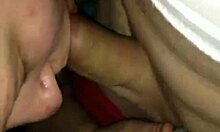 Amateur Slut Swallows Hard Dicks